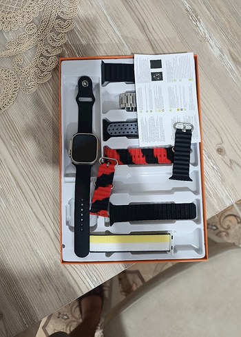 Ultra 7'si 1 Arada Turuncu Akıllı Saat - Görsel 3