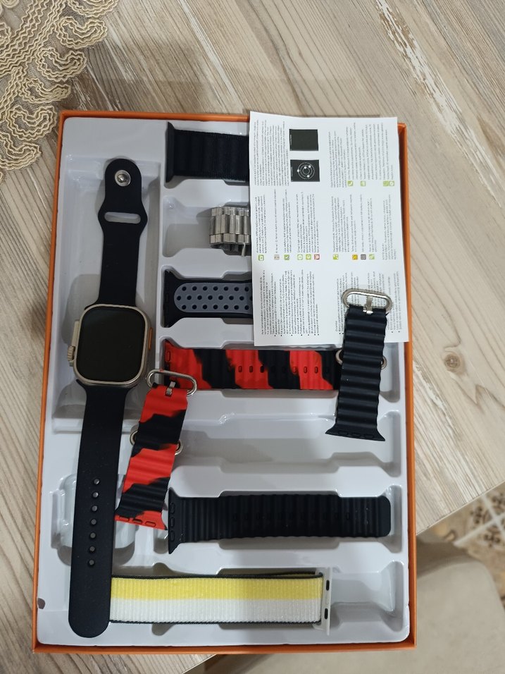 Ultra 7'si 1 Arada Turuncu Akıllı Saat - Görsel 2