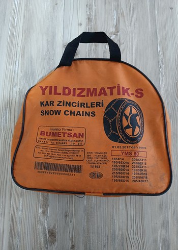 Yıldızmatik-s Yms-80 lastik kar zinciri - Görsel 2