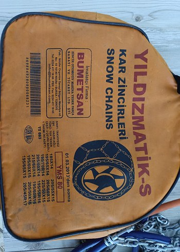 Yıldızmatik-s Yms-80 lastik kar zinciri - Görsel 5