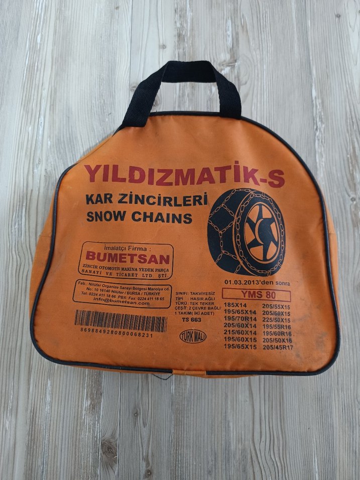 Yıldızmatik-s Yms-80 lastik kar zinciri - Görsel 2