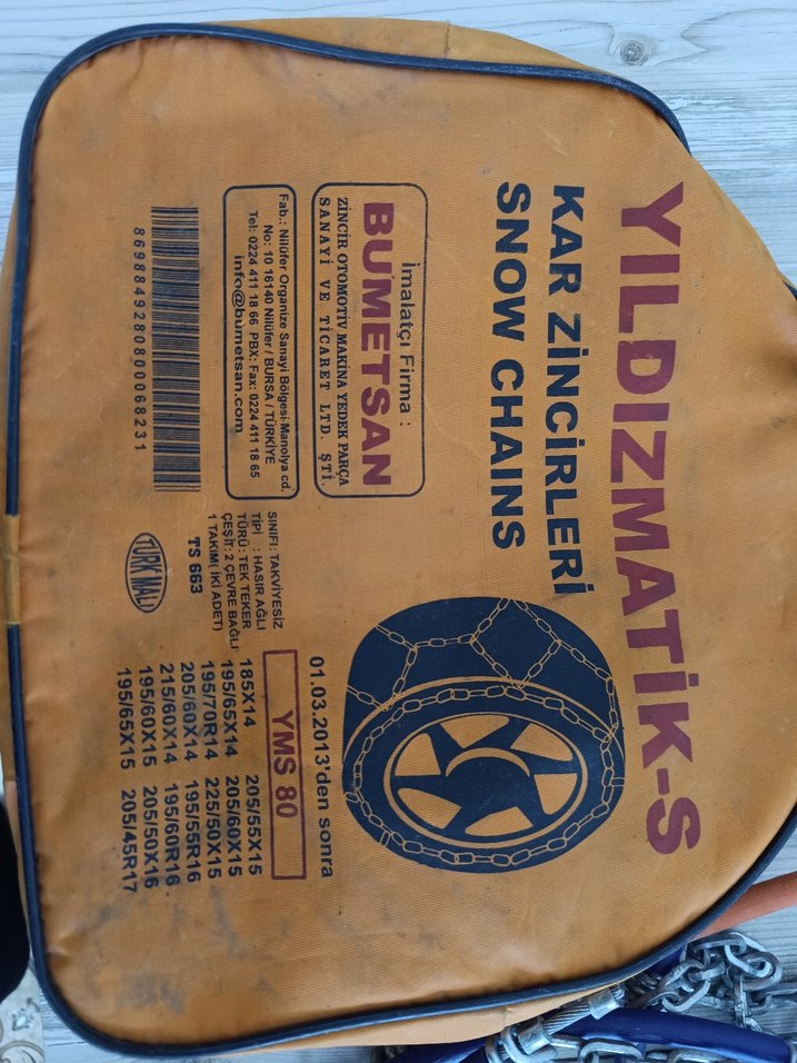 Yıldızmatik-s Yms-80 lastik kar zinciri - Görsel 4