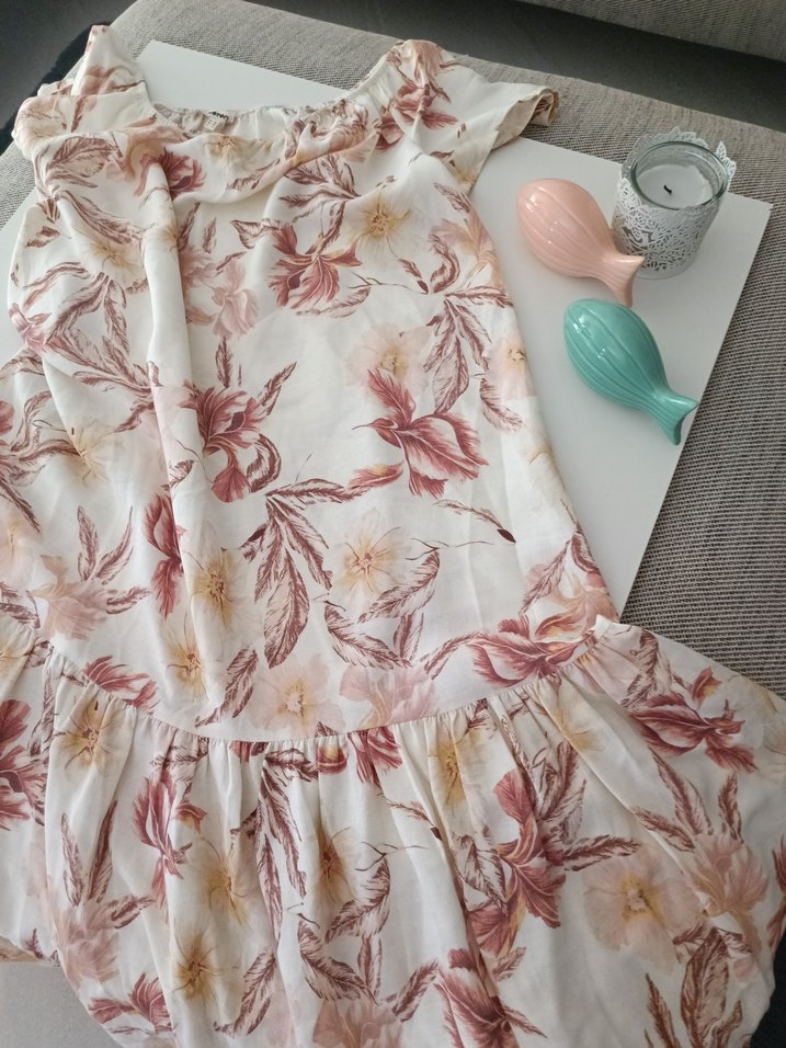 Koton Keten Elbise - Görsel 5