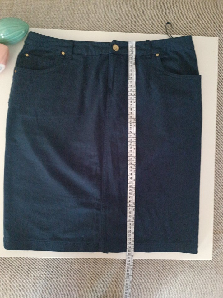 Lc Waikiki Denim Midi Kalem Etek - Görsel 5