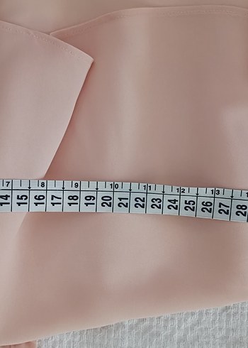 Pudra Pembe Drapeli Mini Abiye Elbise - Görsel 6