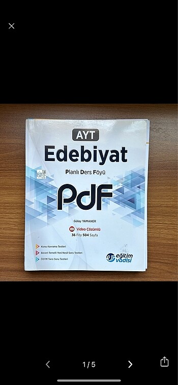 Ayt Edebiyat Anlatım Föyü