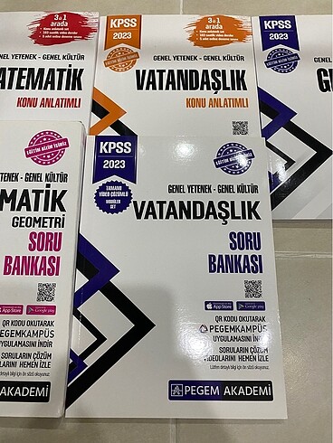 Pegem Akademi KPSS Konu Anlatım ve Soru Bankası seti - Görsel 5
