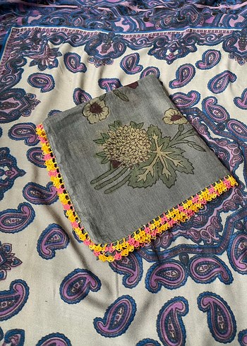 Eski antika iğne oyalı yazmalar. - Görsel 10