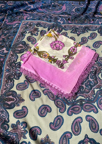 Eski antika iğne oyalı yazmalar. - Görsel 11