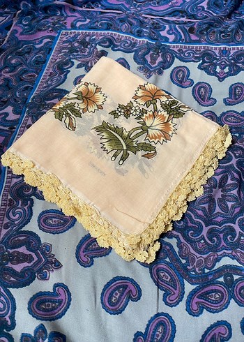 Eski antika iğne oyalı yazmalar. - Görsel 4