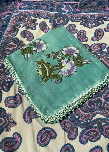 Eski antika iğne oyalı yazmalar. - Görsel 7