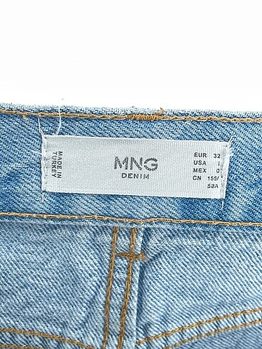 32 Beden mavi Renk Mango Jean / Kot %70 İndirimli.