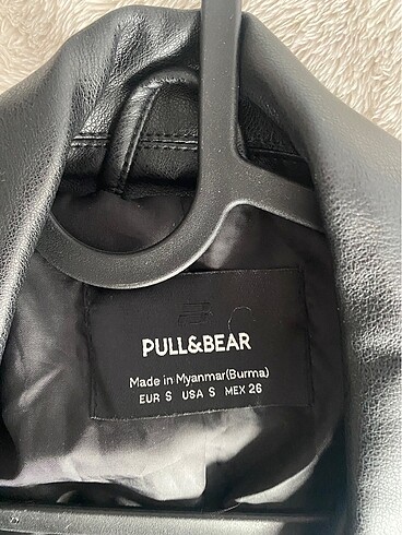 Pull and Bear deri ceket