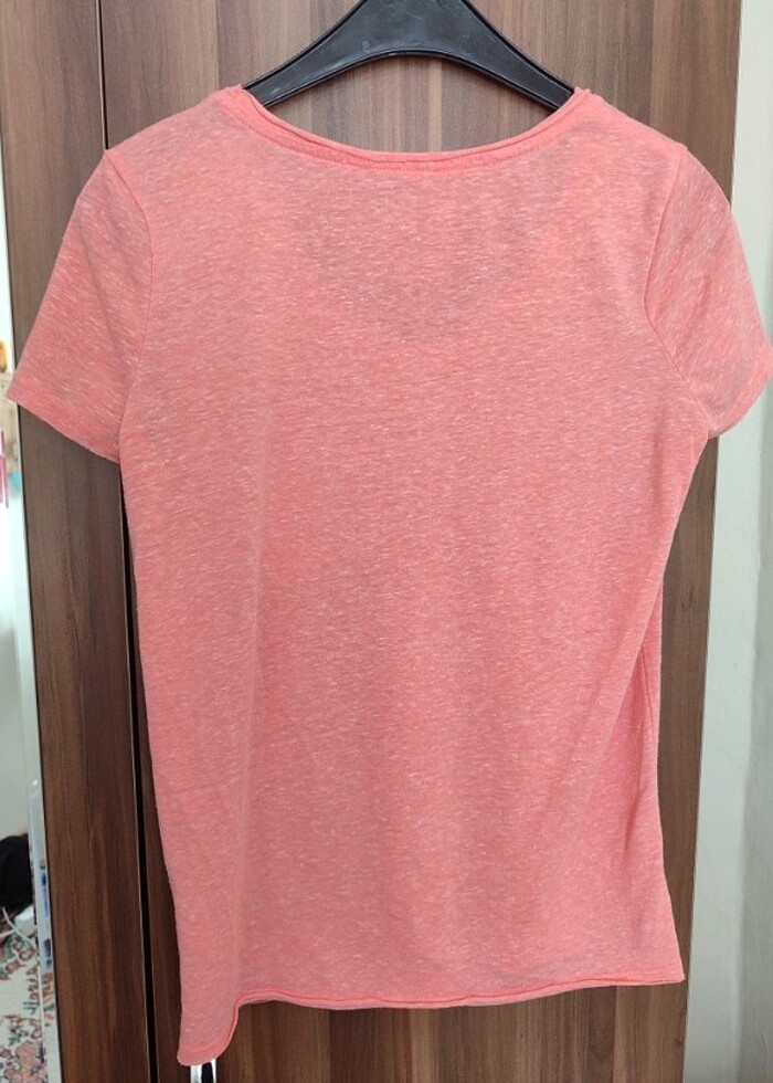 Mavi bayan tişört - Görsel 3