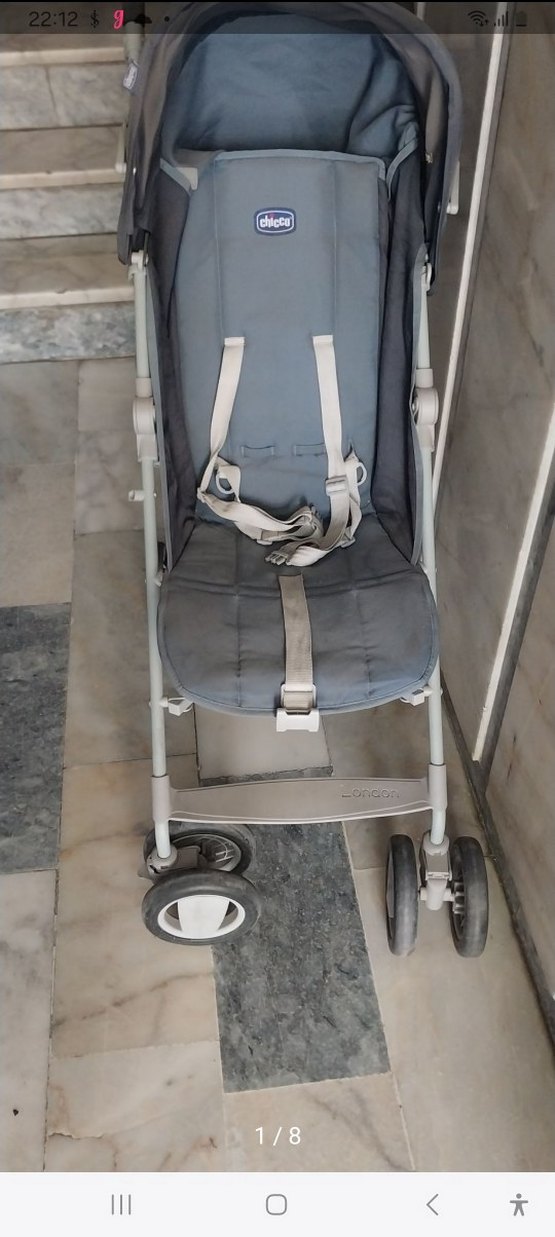 chicco Gri Bebek Arabası - Görsel 3