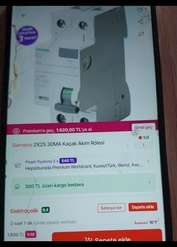 Simens kaçak akım rölesi - Görsel 2