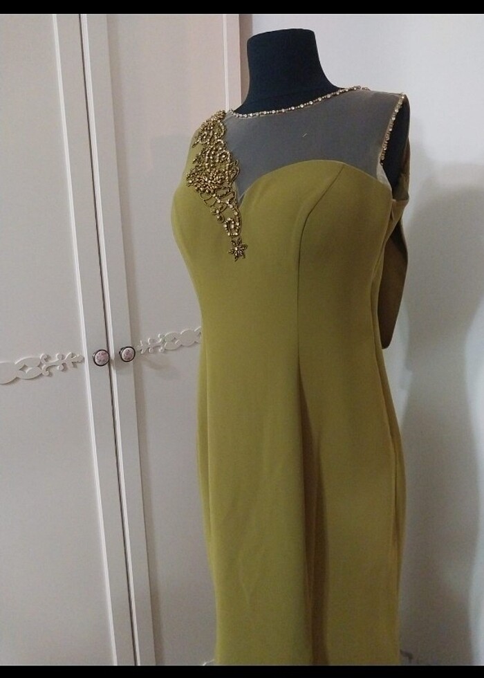 Eliscigi Olan sık gece elbisesi - Görsel 5