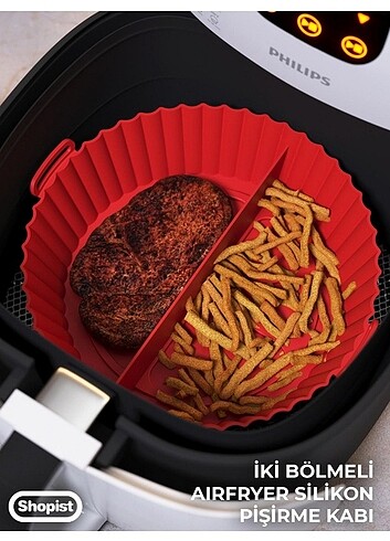 Üçlü Airfryer ustası pişirme seti - Görsel 5