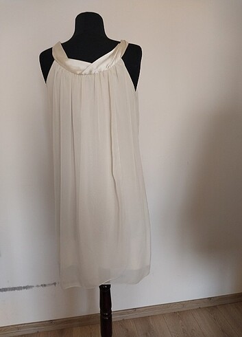 Abiye beyaz elbise - Görsel 8