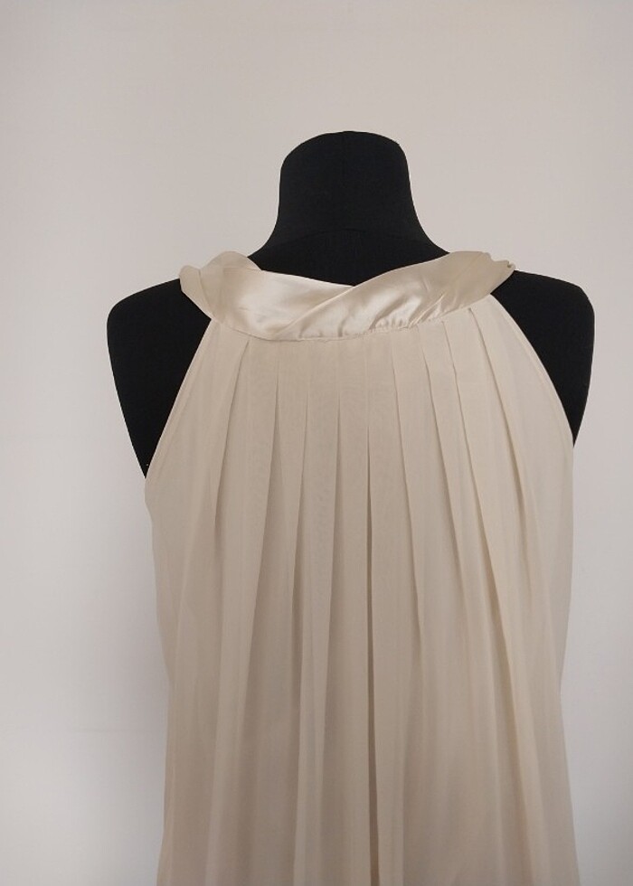 Abiye beyaz elbise - Görsel 3