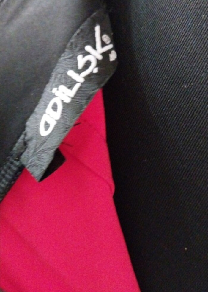 ADIL İSIK kırmızı  abiye - Görsel 4