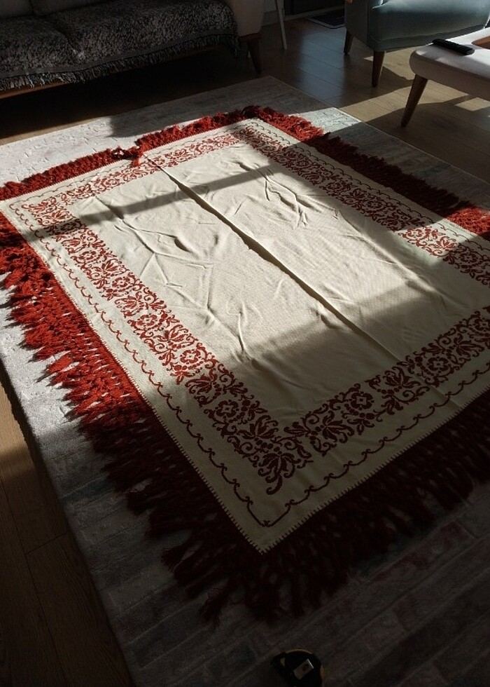 El işi etamin masa ya da yatak örtüsü olabilir - Görsel 2