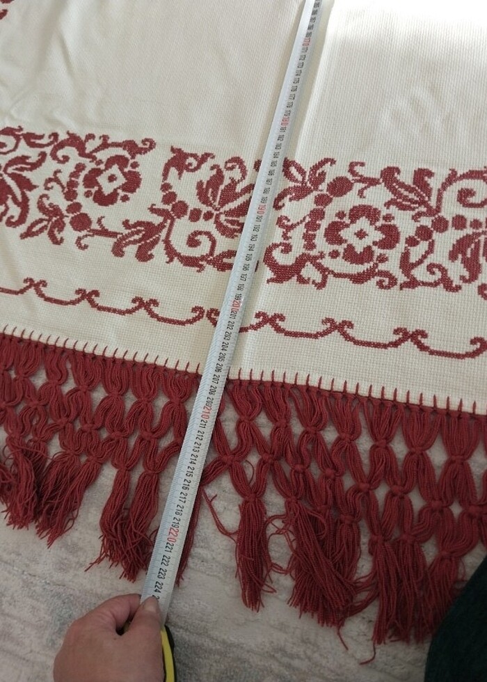 El işi etamin masa ya da yatak örtüsü olabilir - Görsel 3