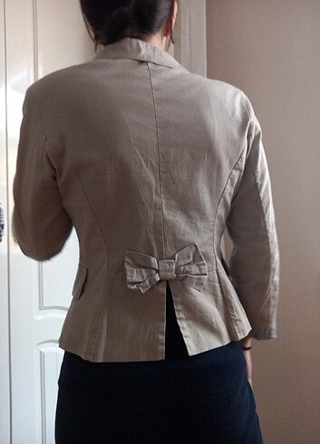 m Beden ten rengi Renk Blazer ceket