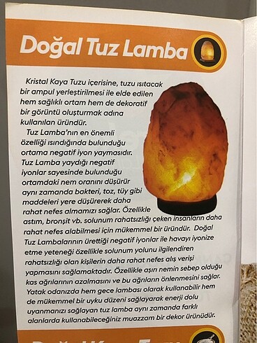 Çankırı Tuz Lambası
