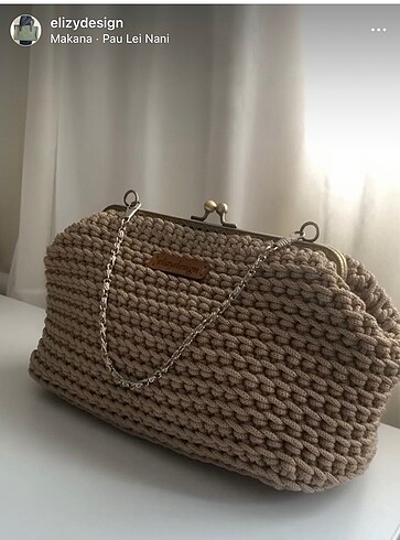 Diğer Clutch örgü çanta