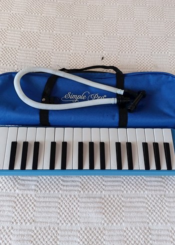 Mavi Pastel Melodika ve Taşıma Çantası - Görsel 3