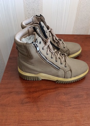 Bej Sokak Stili Erkek Bağcıklar - Görsel 3