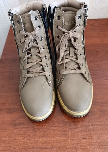 Bej Sokak Stili Erkek Bağcıklar - Görsel 2