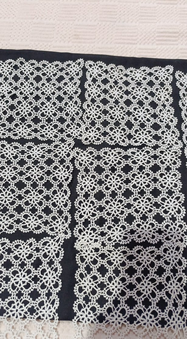 El İşi Beyaz Dantel Örtü - Görsel 2