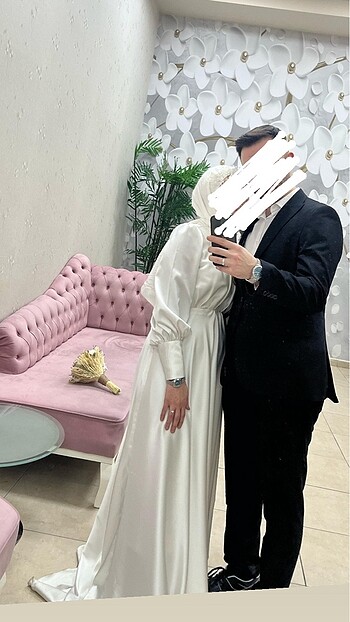 Diğer Tesettür nikah elbisesi