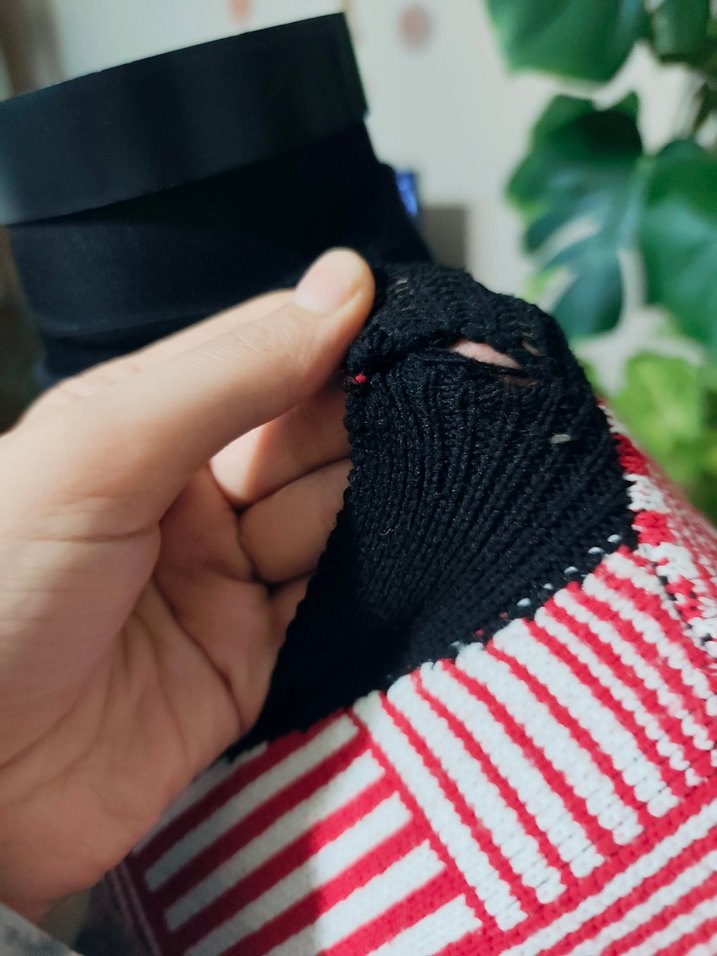 Renkli Desenli Uzun Kadın Hırka - Görsel 5