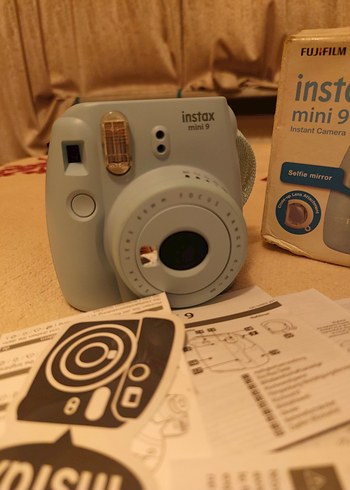 Fujifilm Instax Mini 9 Pastel Beyaz Anında Kamera - Görsel 2