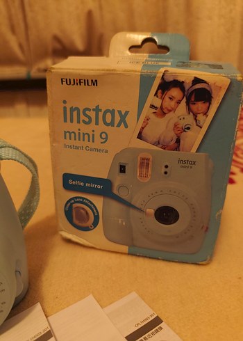 Fujifilm Instax Mini 9 Pastel Beyaz Anında Kamera - Görsel 3