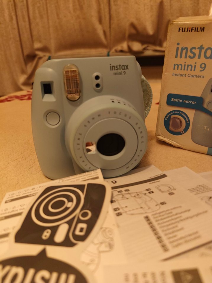 Fujifilm Instax Mini 9 Pastel Beyaz Anında Kamera - Görsel 2