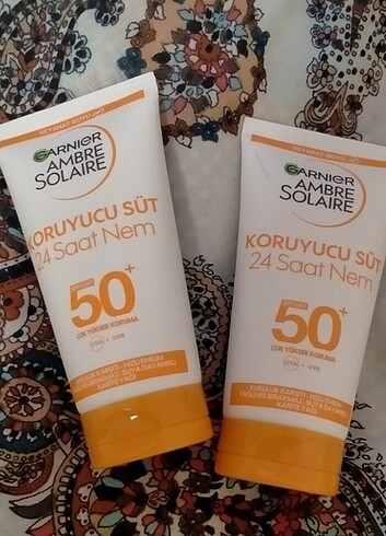  Beden Garnier ambre solaire güneş kremi