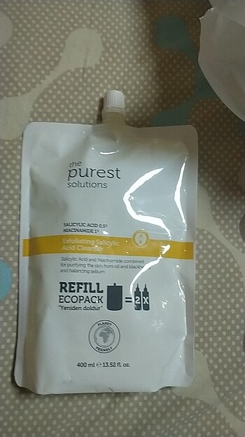 The purest refill temizleme jeli