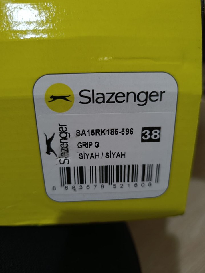 Slazenger Siyah Erkek kadın Spor Ayakkabı - Görsel 4