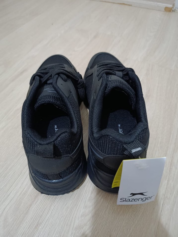 Slazenger Siyah Erkek kadın Spor Ayakkabı - Görsel 3