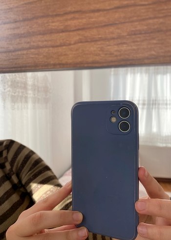 Parlak Lacivert Bohem Telefon Kılıfı iPhone 11 - Görsel 4