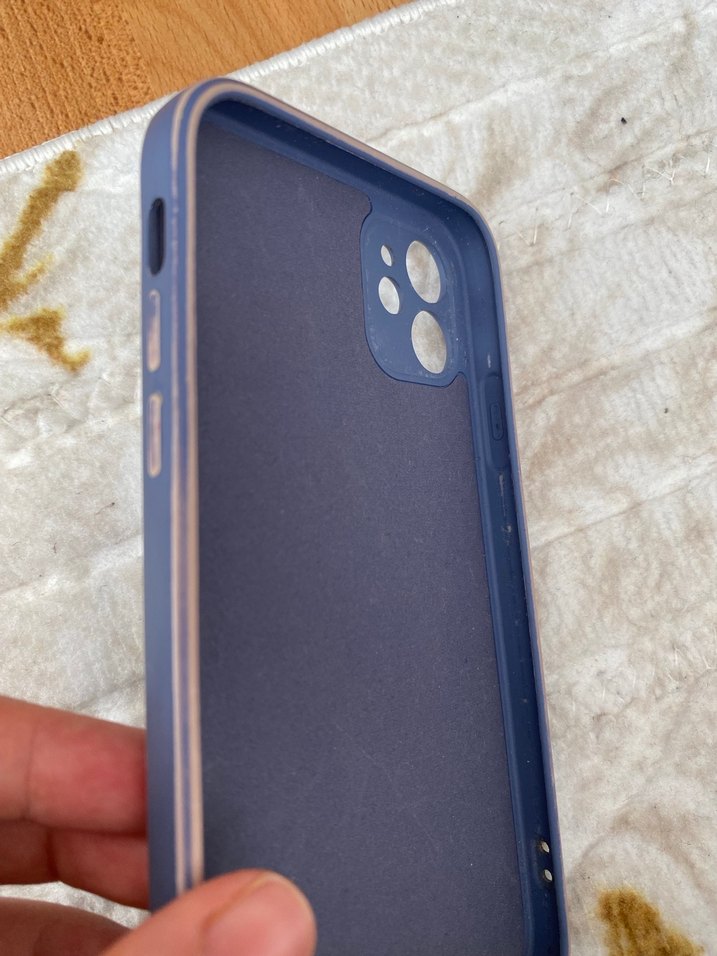 Parlak Lacivert Bohem Telefon Kılıfı iPhone 11 - Görsel 3
