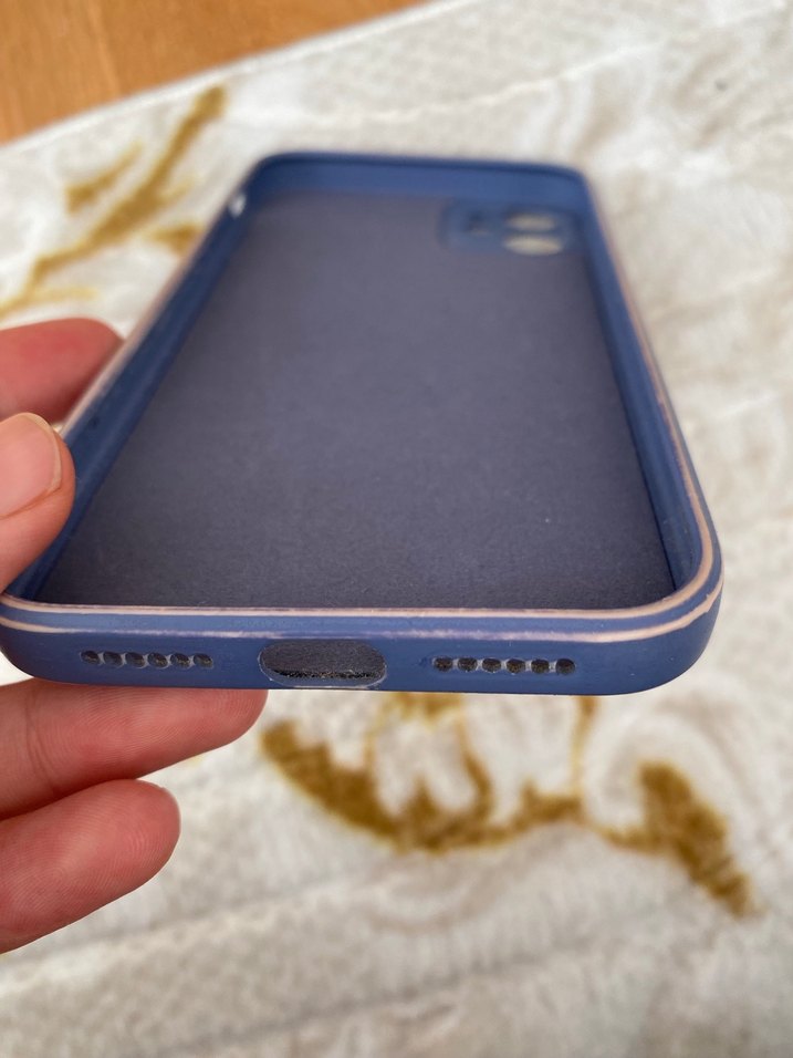 Parlak Lacivert Bohem Telefon Kılıfı iPhone 11 - Görsel 2