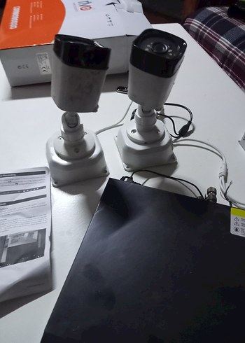 Gri Beyaz Güvenlik Kamerası Seti - Görsel 5