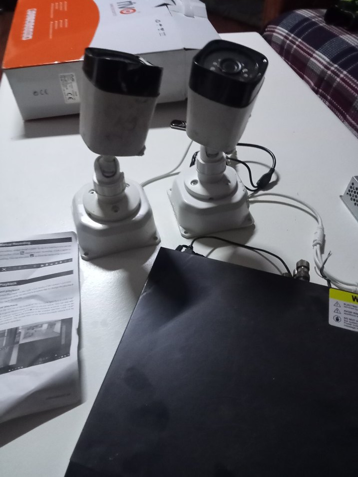 Gri Beyaz Güvenlik Kamerası Seti - Görsel 5