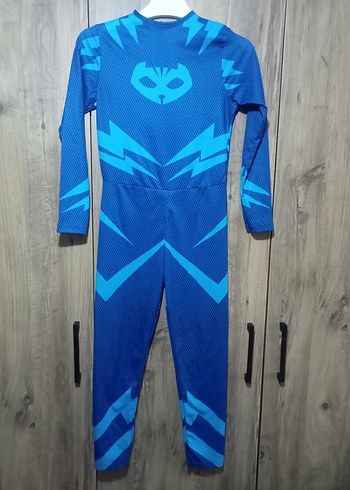 Mavi Renkli Çocuk Tulum - Uzun Kollu, Fermuarlı - Görsel 5