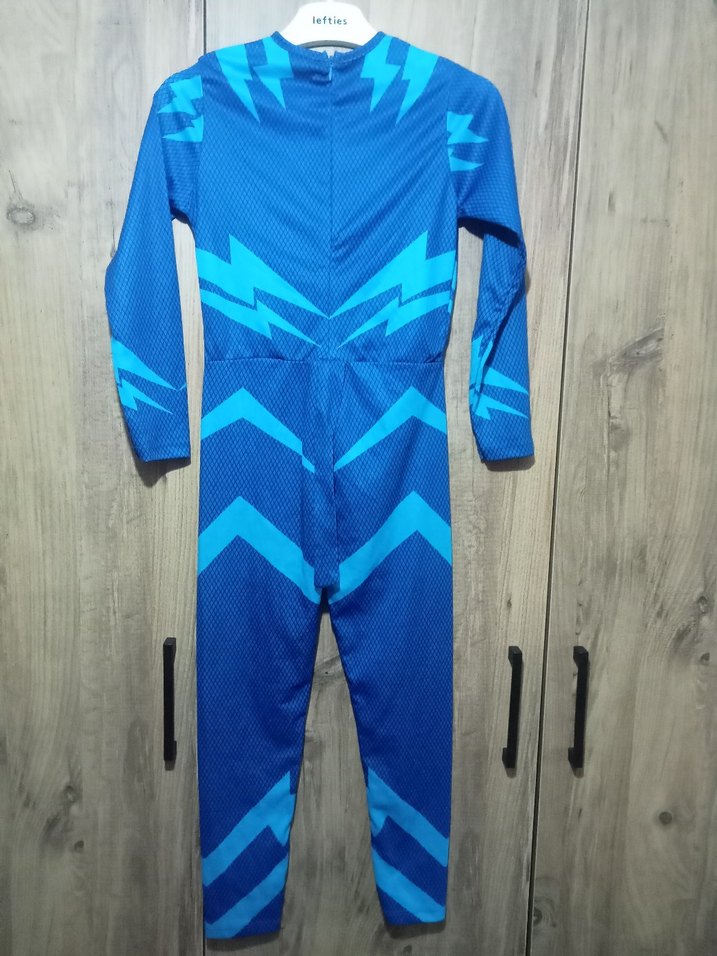 Mavi Renkli Çocuk Tulum - Uzun Kollu, Fermuarlı - Görsel 2